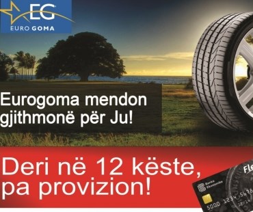 BANKA EKONOMIKE DHE EUROGOMA MENDOJNË PËR TY!